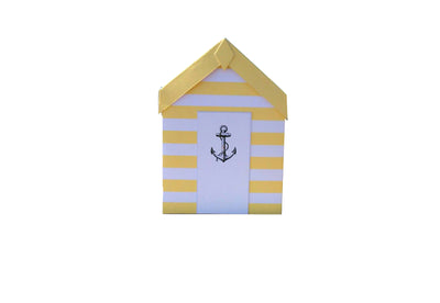 Cabana Beach Hut Candle-Comes with a free Necklace Charm