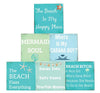 Sandy Toes ,Salty Kisses ,Starfish Wishes Beach Quote Soap Bar