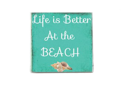 Coconut Shell Life is Better at the Beach Beach Quote Soap Gift Set