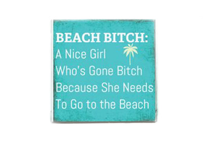 Beach Bitch Quote Soap Bar