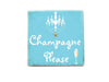 Champagne Please Beach Quote Soap Bar