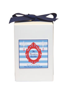 Luxury The Hamptons ROSE' Wine Seaside 100% Coconut SOY 8 oz. Candle