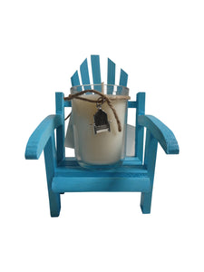 Luxury Miniature Adirondack Chair Candle-Comes with a free Necklace Charm-Design Your Own