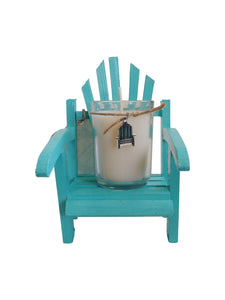 Luxury Miniature Adirondack Chair Candle-Comes with a free Necklace Charm-Design Your Own