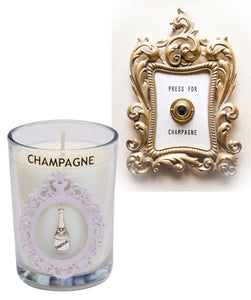 Luxury Palm Beach Champagne Seaside 100% Coconut SOY 8 oz. Candle