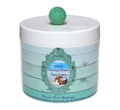 Luxury Coconut Face Cream-Comes with a free Palm Tree Charm