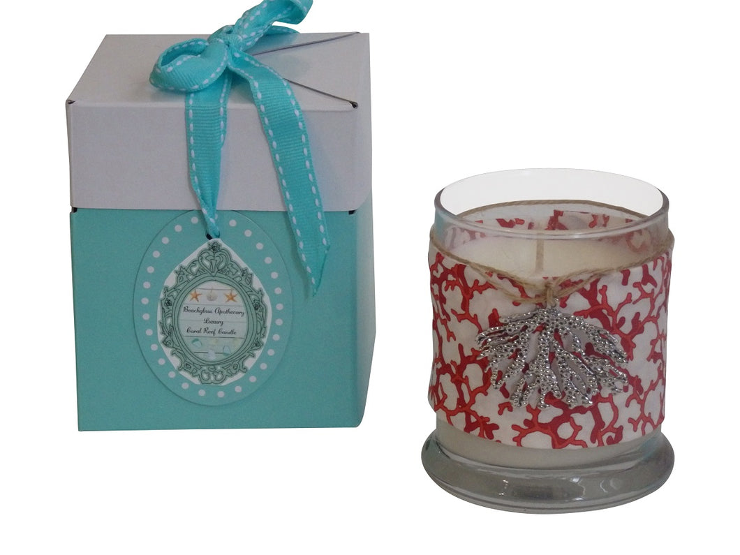 Luxury Coral Reef Candle-Comes with a free Necklace Charm