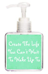 Create The Life Quote Hand Soap-Free Starfish Charm