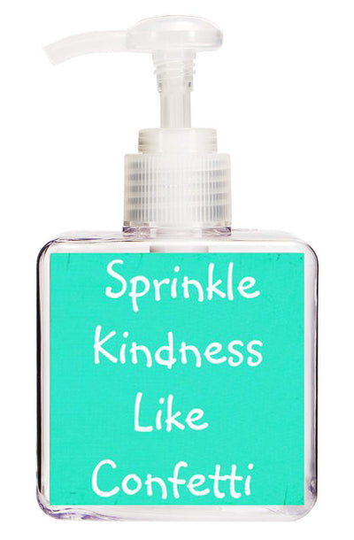 Sprinkle Kindness Quote Hand Soap-Free Starfish Charm