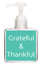 Grateful & Thankful Quote Hand Soap-Free Starfish Charm