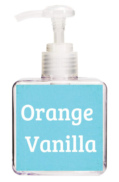 Orange Vanilla Fragrance Scents Quote Hand Soap-Free Starfish Charm
