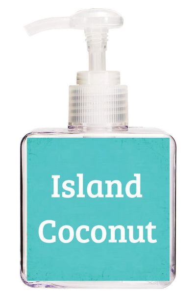 Island Coconut Fragrance Scents Quote Hand Soap-Free Starfish Charm