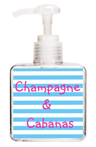 Champagne & Cabanas Hand Soap-Free Starfish Charm