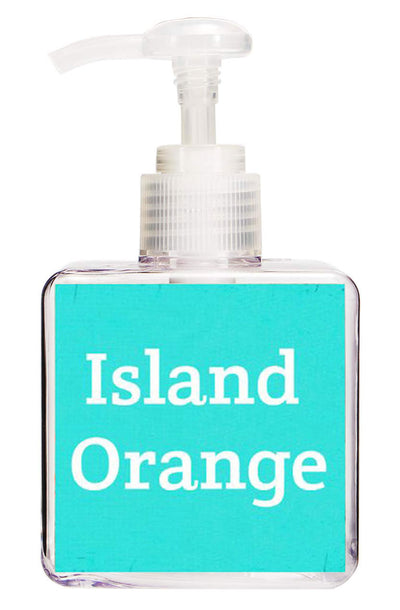 Island Orange Fragrance Scents Quote Hand Soap-Free Starfish Charm