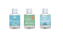 Salt in the Air Sand in My Hair Beach Quote Mini Hand Gel Sanitzer-Anti Bacterial