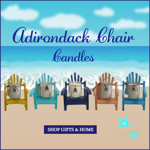 Luxury Miniature Adirondack Chair Candle-Comes with a free Necklace Charm-Design Your Own