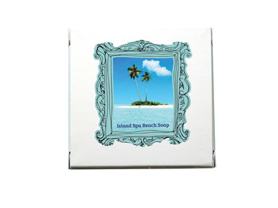 Floating Island Spa Beach Soap-Comes with a FREE Palm Tree Jewelry Charm
