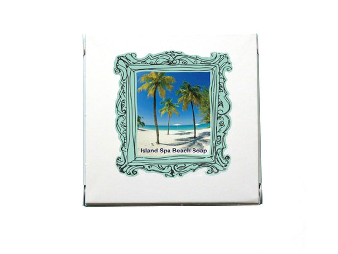 Tropical Bliss Island Spa Beach Soap-Comes with a FREE Palm Tree Jewelry Charm