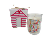 Cabana Beach Hut Candle-Comes with a free Necklace Charm