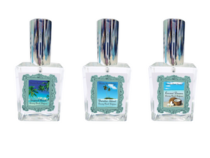 PARADISE ISLAND Perfume-Comes with a Free Shell Charm