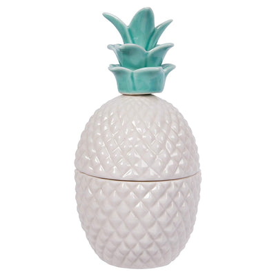 Luxury Palm Beach Pineapple Glamour Candle Jar -100% SOY Candle Hand Poured