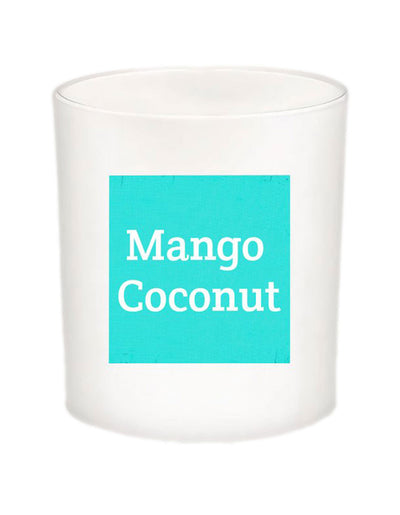 MANGO COCONUT Quote Candle-All Natural Coconut Wax