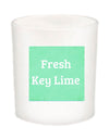 Fresh Key Lime Quote Candle-All Natural Coconut Wax