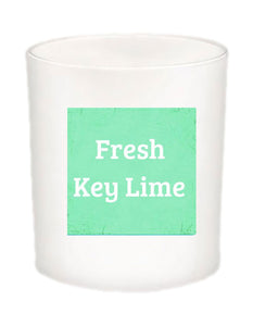 Fresh Key Lime Quote Candle-All Natural Coconut Wax