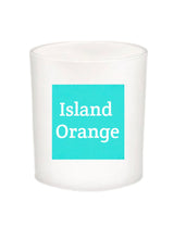 ISLAND ORANGE Quote Candle-All Natural Coconut Wax