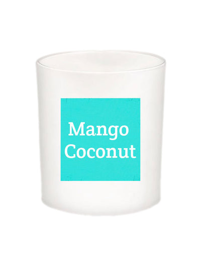 MANGO COCONUT Quote Candle-All Natural Coconut Wax