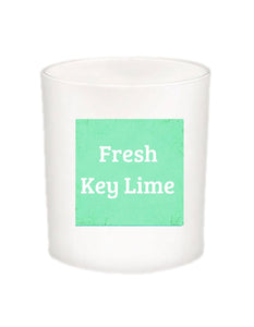 Fresh Key Lime Quote Candle-All Natural Coconut Wax