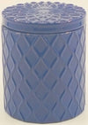 Luxury Sea Glass Trellis Ocean Blue Jar Candle-Comes with a free Starfish Charm