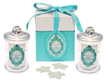 Seashore Starfish Soaps Apothecary Jar Favor Set 12-Free Starfish Jewelry Charm