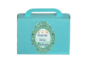 Luxury Seaside Solid Perfume Gift Set of 4-Comes with a free Necklace Charm