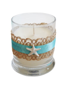 Luxury Beach Starfish Candle-Comes with a free Necklace Charm