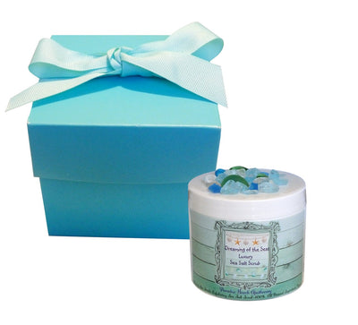 Travel Size Dreaming of the Sea Luxury Sea Salt Scrub 2 OZ-Free Starfish Charm