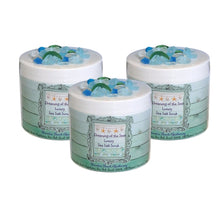 Coconut Shell Dreaming of the Sea Luxury Sea Salt Scrub Gift Set-Comes with a free Starfish Charm