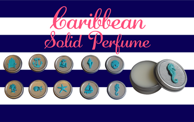 Luxury Seaside ANCHOR Solid Perfume-Comes with a free Necklace Charm