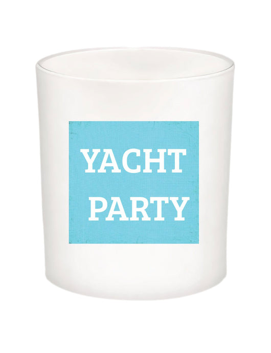 Yacht Party Quote Candle-All Natural Coconut Wax