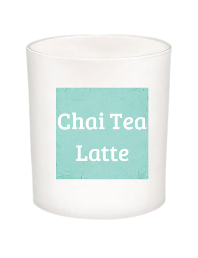 Chai Tea Latte Quote Candle-All Natural Coconut Wax