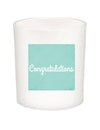 Congratulations Quote Candle-All Natural Coconut Wax